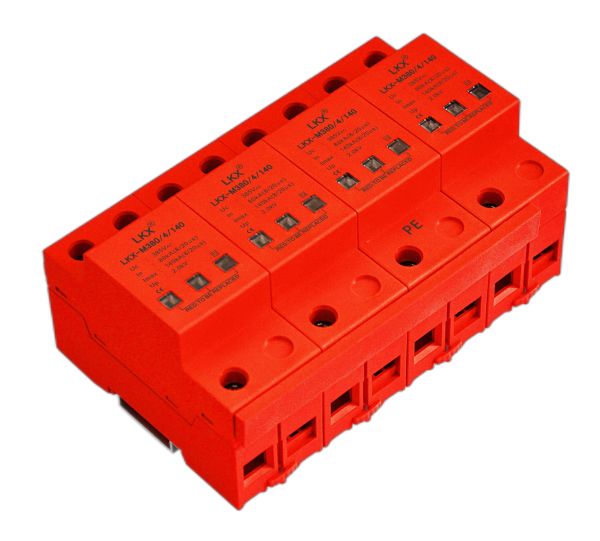 三相電源防雷模塊（C+D、18mm）（LKX-M385）(10KA\20KA\40KA60KA\80KA\100KA\120KA...)
