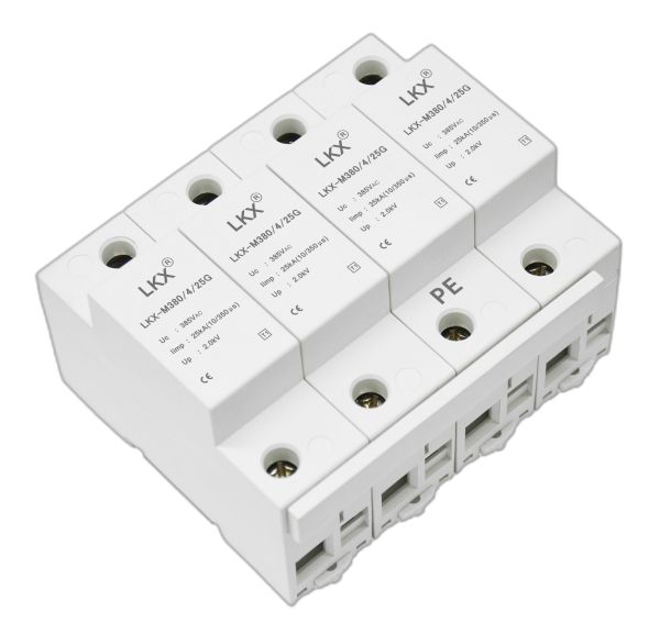 三相電源防雷器10/350，電源防雷器10/350，16mm 一級 T1