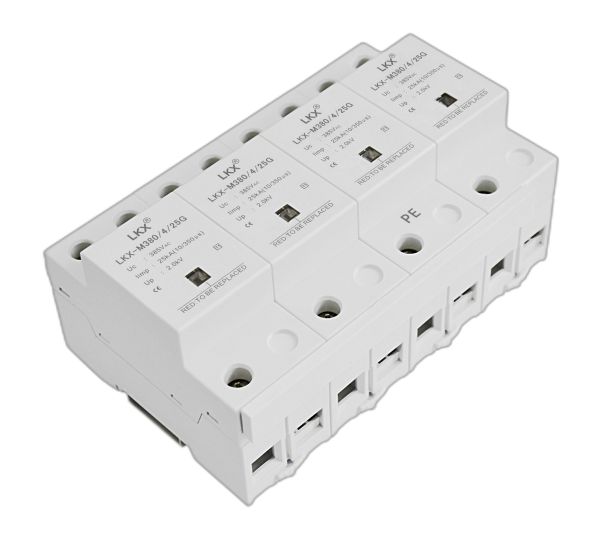三相電源防雷器10/350，電源防雷器10/350，36mm 一級 T1